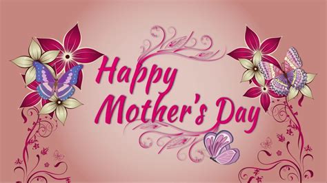Happy Mothers Day Animated Card Youtube Feliz Día De La Madre