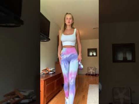 Aubrey Chesna What Do You All Think About My Gym Outfit YouTube