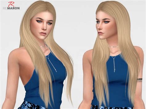 Sims 4 Hairs Miss Paraply Ade Darma`s Faith Hair Retextured