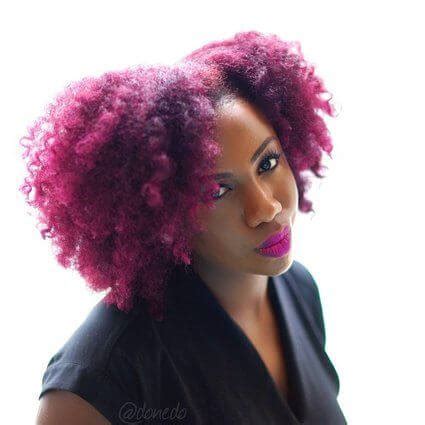 It is a dominant genetic trait. 25 Colored Natural Hair Styles - Dyed Natural Hair Photo ...
