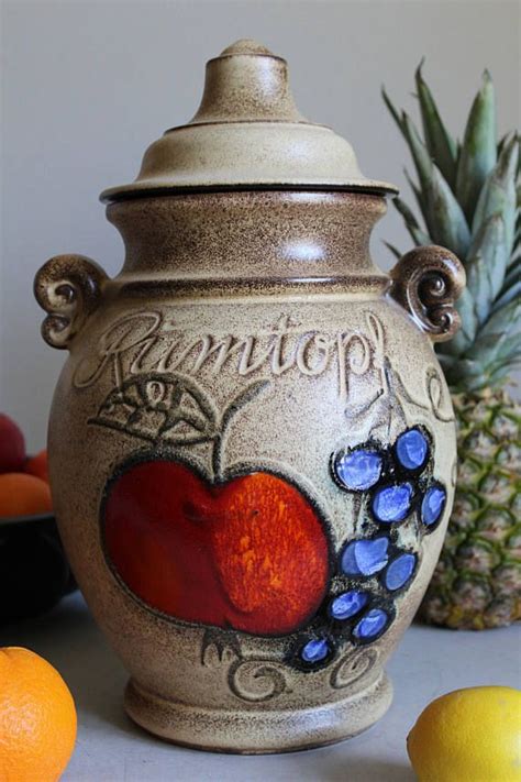 Limited time offer while supplies last. Vintage RUMTOPF 826-36 by SCHEURICH KERAMIK, West Germany ...