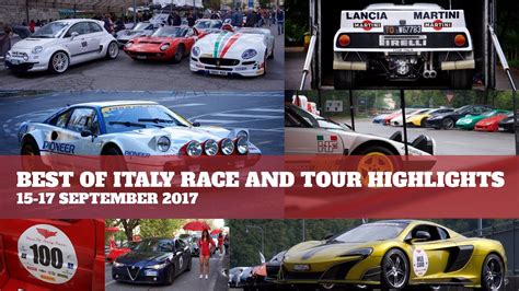 Best Of Italy Race And Tour Highlights 2017 Youtube