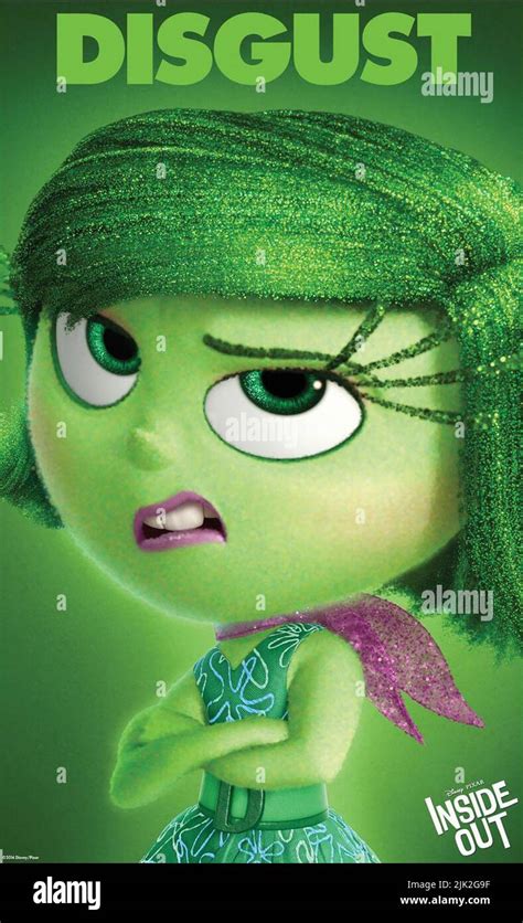 Disgust Poster Inside Out Stock Photo Alamy