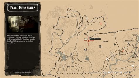 Flaco Hernandez Missions Red Dead Redemption 2 Wiki Guide Ign