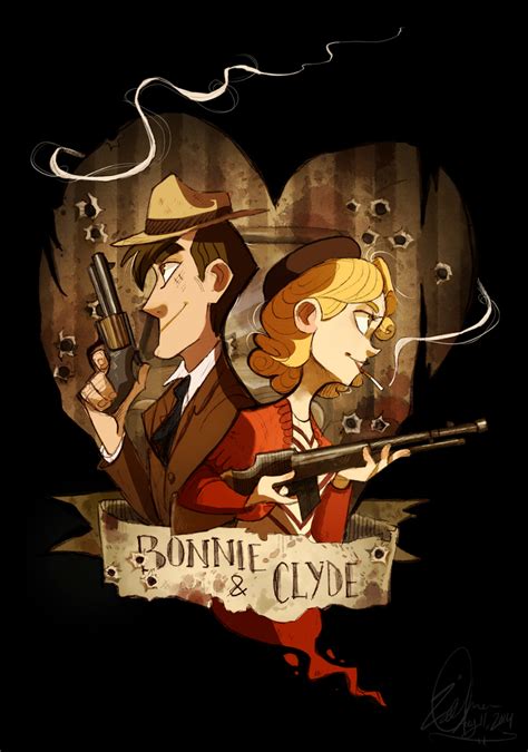 Bonnie And Clyde By Zeddyzi On Deviantart