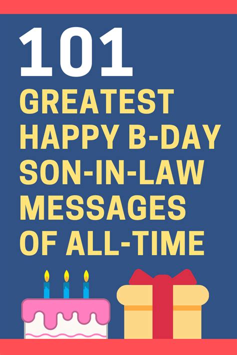 Best Happy Birthday Son In Law Messages And Quotes