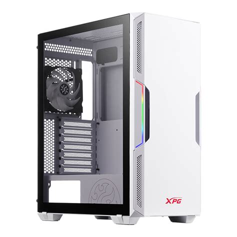 Xpg Starker Argb Mid Tower Gaming Chassis White