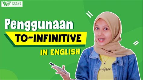 Penggunaan To Infinitive Dalam Bahasa Inggris English Grammar YouTube