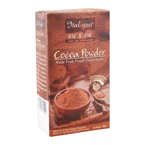 Relevancy date product posted response rate response time. Purchase Italiano Cocoa Powder, 200g Online at Special ...