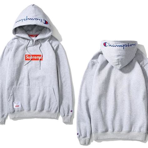 Champion pour homme powerblend pull en polaire à capuche. Champion&Supreme sweat-shirt/pull-over homme femme hoodies ...