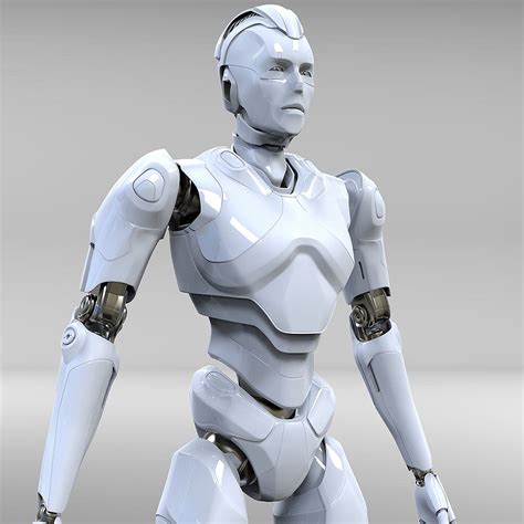 Robot Cyborg 3d Model 179 Obj Ma Free3d