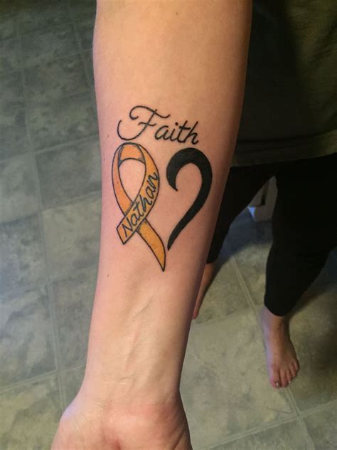 Latest Trends In Leukemia Ribbon Tattoo To Elevate Your Style