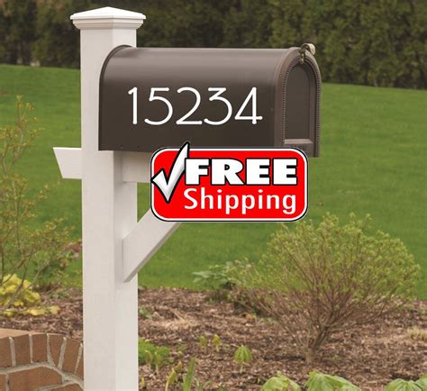 See more ideas about mailbox, mailbox numbers, mailbox decals. 4" Address Number, Mailbox Numbers, Door Numbers, Address ...