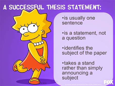 Find here best thesis statement examples ➕ expert comments on what is good about them. Language Arts with Mr. McGinty : Crafting Your Thesis and ...
