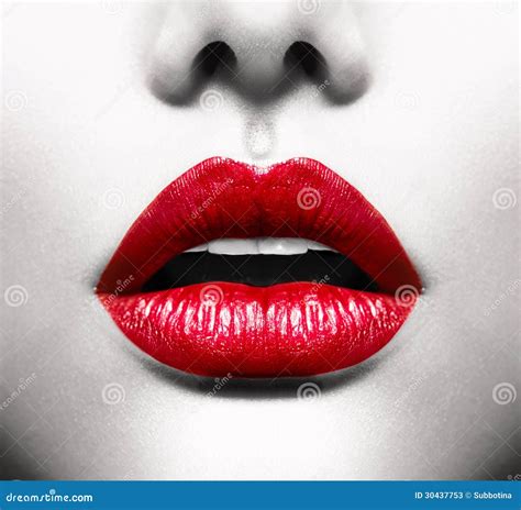 Sexy Lippen Stock Afbeelding Afbeelding Bestaande Uit Lippen 30437753