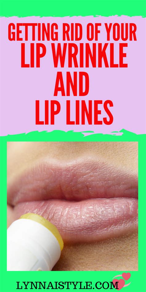 How To Get Rid Of Lip Wrinkles And Lip Lines Lip Wrinkles How To