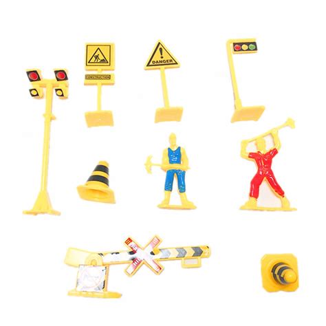 Sztuk Zabawki Dla Dzieci Znaki Drogowe Zestaw Allegro Pl
