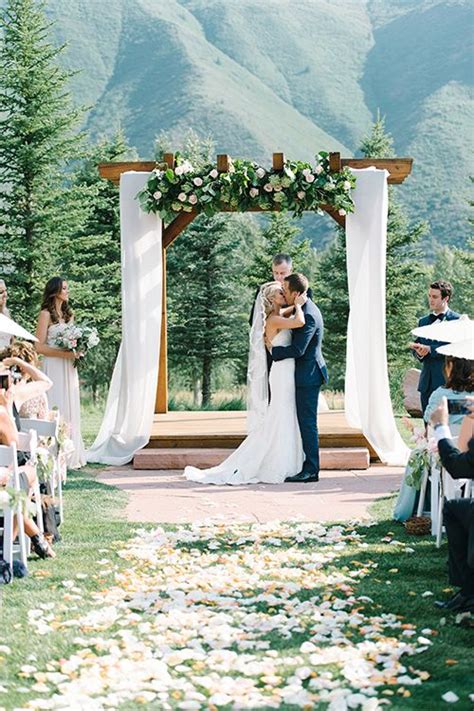 30 Summer Wedding Arches And Backdrops Weddingomania