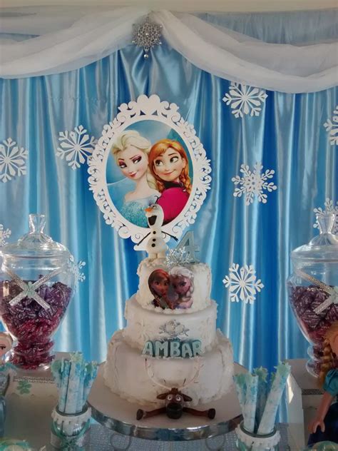Frozen Disney Birthday Party Ideas Photo 2 Of 18 Catch My Party