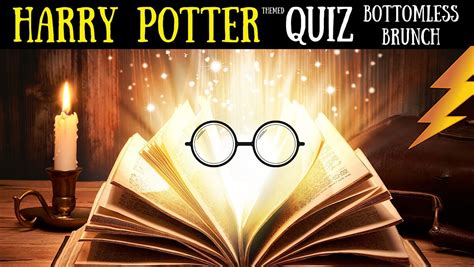 Harry Potter Quiz Bottomless Brunch Southampton Engine Rooms