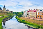 The City of Pskov. Cities of Russia. Fortress in the City of Pskov ...