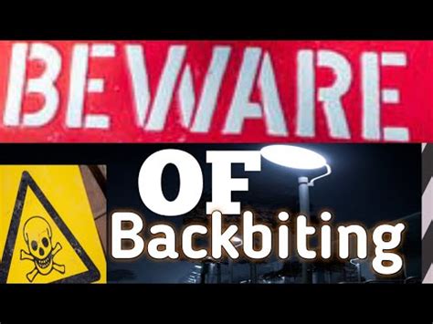 Beware Of Backbiting And Gossiping Eating The Flesh Of Your Dead Brother YouTube