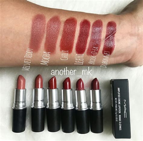 Mac Lipsticks Swatches Mac Lipstick Swatches Lipstick Makeup Lipstick