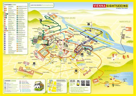 Mapa Mapa Turistico De Viena Mapa Turístico Turistico Viena