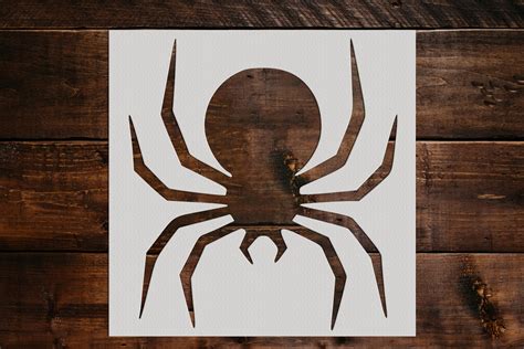 Spider Stencil Art And Wall Stencil Stencil Giant