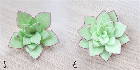 Diy Felt Succulent Planter With 3 Free Patterns The Yellow Birdhouse