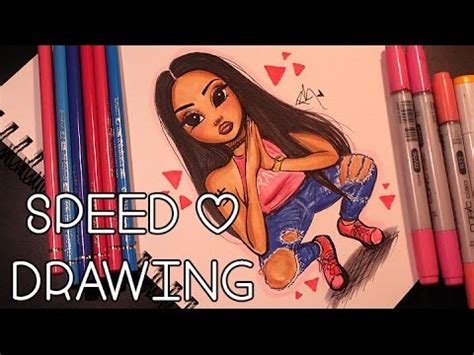 Here presented 55+ easy drawing for girls images for free to download, print or share. Pinterest Inspired Drawing | Copic Markers and Colored ...