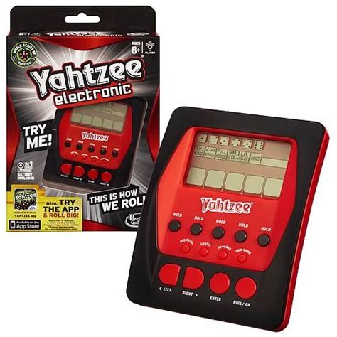 Electronic Handheld Yahtzee Roll The Digital Dice And Rack Up The