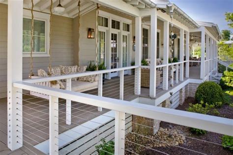 40 Farmhouse Horizontal Front Porch Railing Wooden Porch Railing