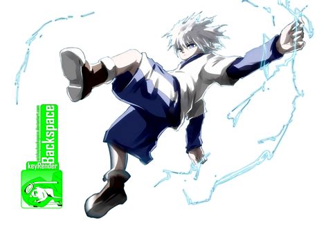 Killua Hunter X Hunter Render By Azizkeybackspace On Deviantart