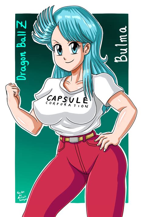 bulma dragon ball z by rodriguesd marcelo on deviantart