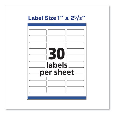 Free Avery 8460 Label Template Printable Templates