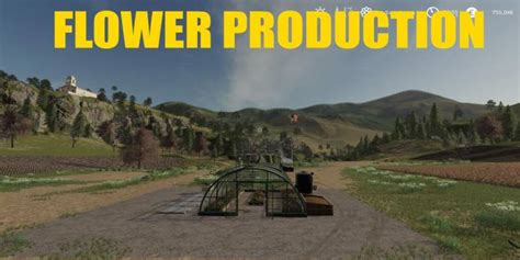 Fs19 Flower Production V1000 • Farming Simulator 19 17 22 Mods