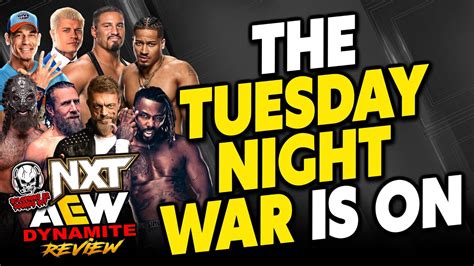 Wwe Nxt Aew Dynamite Review Tuesday Night War With Tony