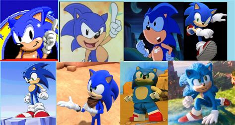 Evolution Of Sonic The Hedgehog By Schumacher7 On Deviantart