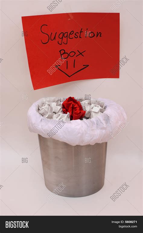Suggestion Box Image And Photo Free Trial Bigstock