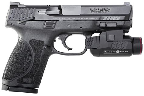 Smith Wesson Mp M Compact Mm Pistol With Crimson Trace Rail