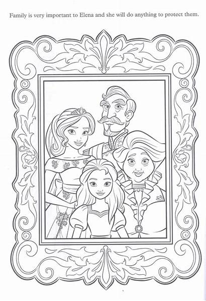 Elena Avalor Coloring Disney Enchanted Pages Printable