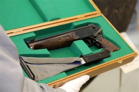 Tp 82 Triple Barrelled Soviet Pistol That Was Carried By Cosmonauts On