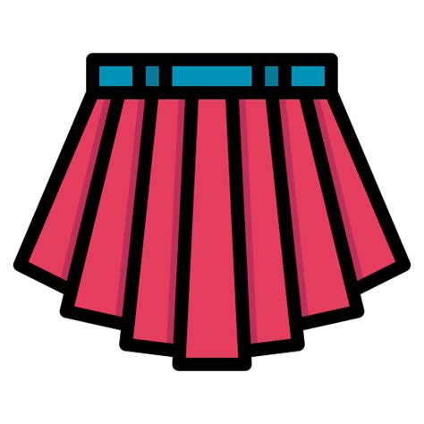 Mini Skirt Nhor Phai Lineal Color Icon