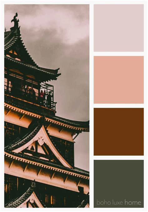 37 Color Palettes Inspired By Japan Boho Luxe Home