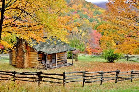 Autumn Mountain Cabin Cabin Old Cabins