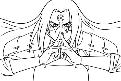 Coloriage Hashirama Hokage Coloriages Hashirama Senju Des