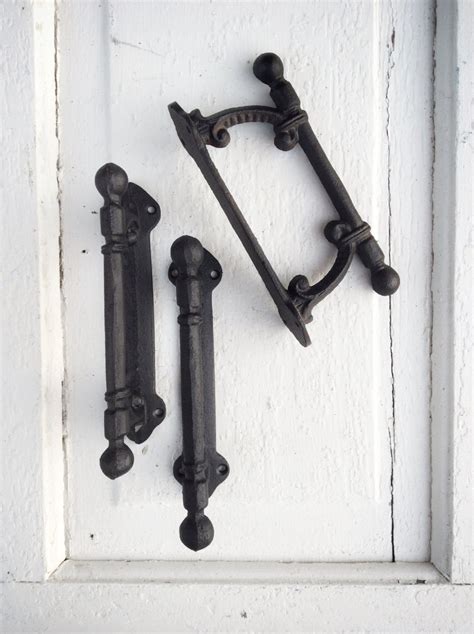 Iron Door Pull French Decor Home Fixtures Door Handle