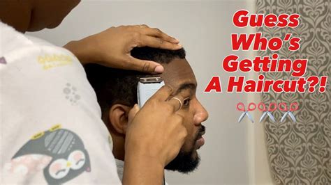 Wife Gives Husband Haircut Hilarious Husbands Reaction To Haircut Haircut Youtube