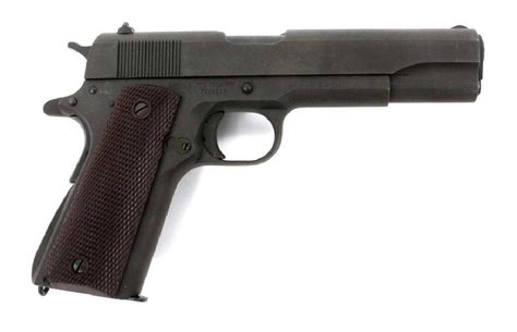 1945 Us Ithaca Model 1911a1 45 Cal Pistol